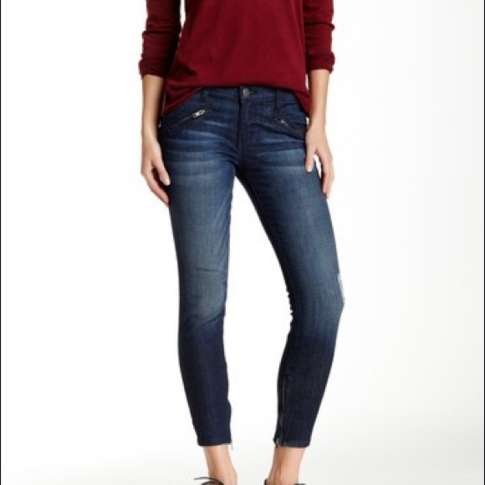 Current Elliott Silverlake Zip jeans